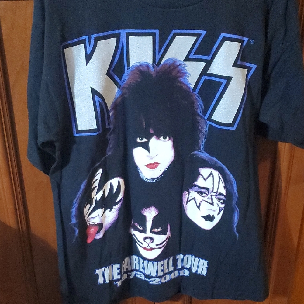 Vintage Kiss Farewell Tour 1973- 2000 T-shirt